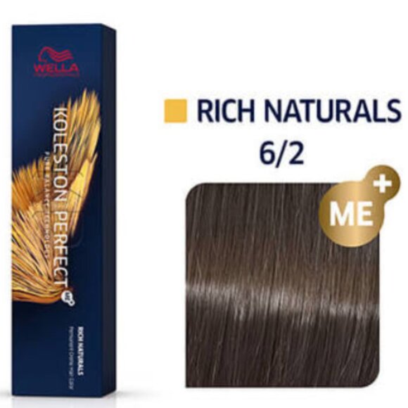 Darkest Blonde/Matte 6/2 - Wella Koleston Perfect Permanent Creme Gel Hair Color - Picture 1 of 1